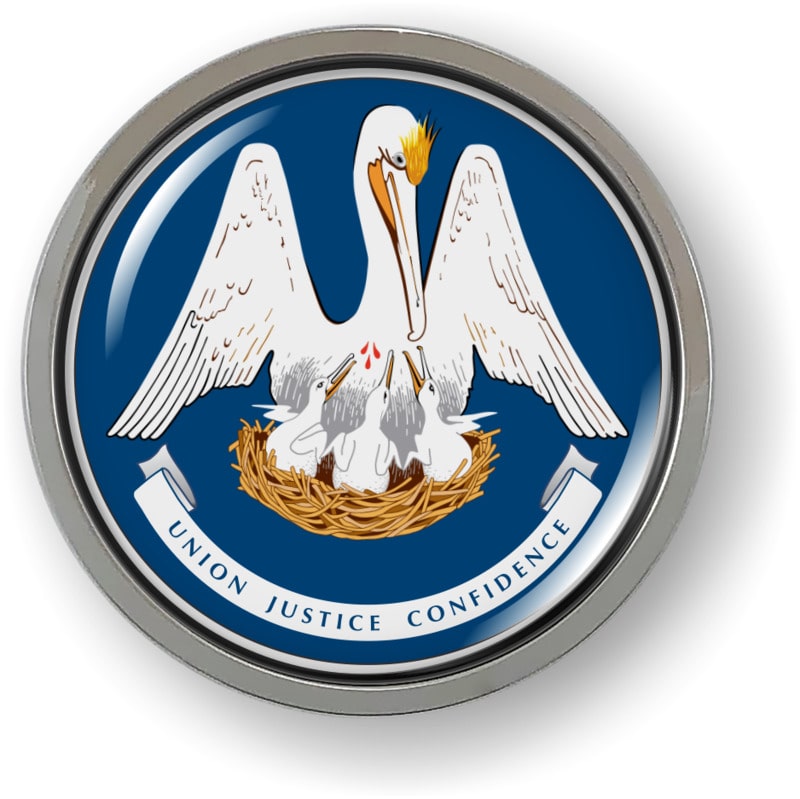 Louisiana - State Flag Emblem